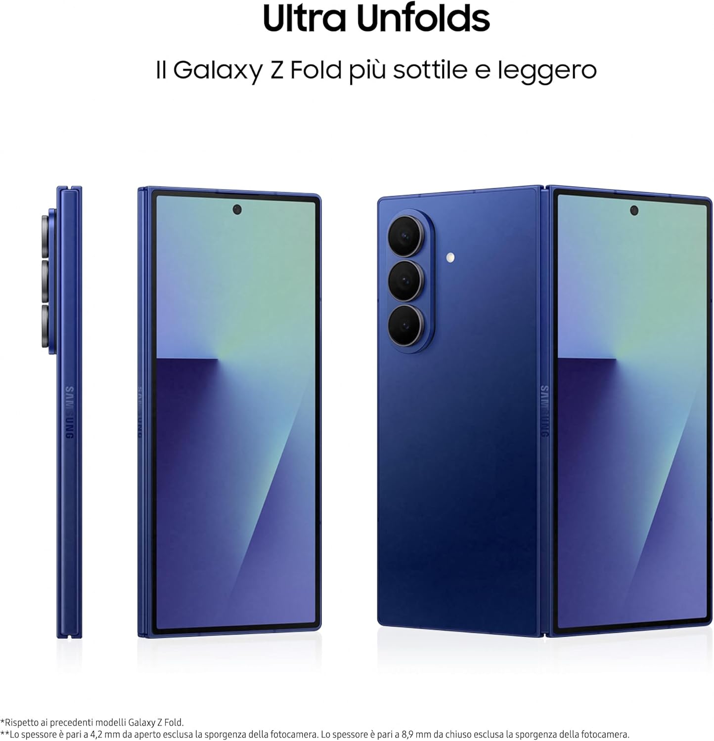 Samsung Galaxy Z Fold 7, il pieghevole perfetto… finalmente per tutti